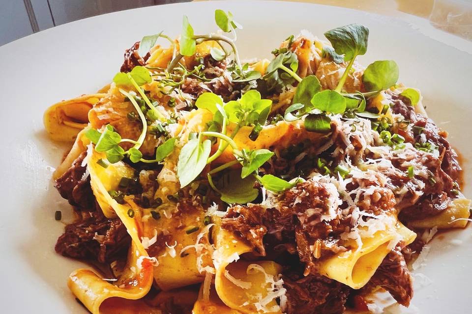 Beef sheen Pappardelle