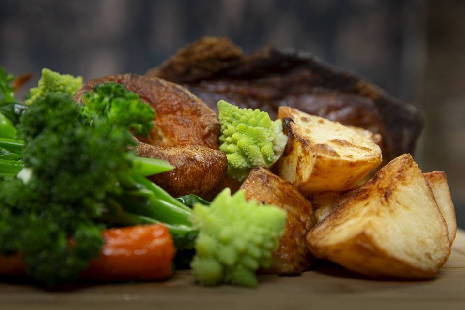 Roast veg platter