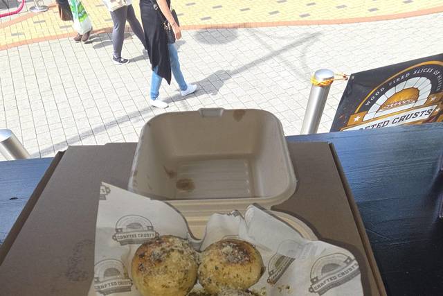 Garlic dough balls