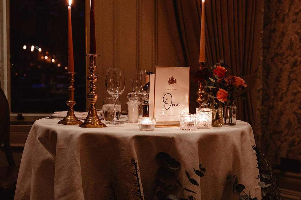 Sweetheart Table