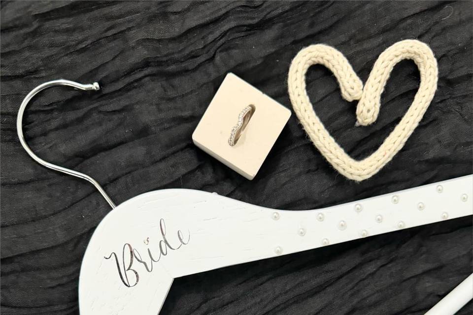 Wedding dress hanger