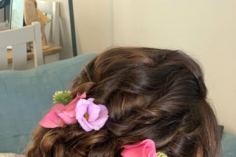 Wedding Hair flowers