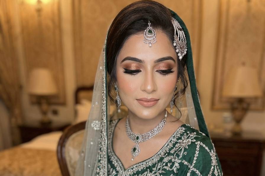 Asian bridal make up