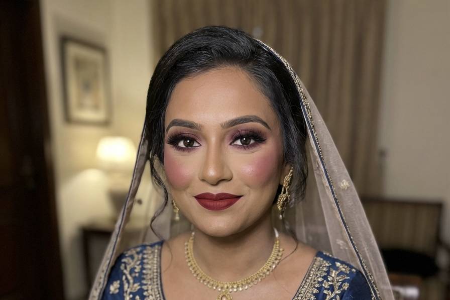 Asian wedding make up