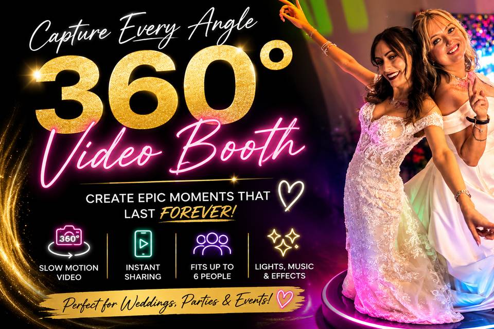 360 Video Booth from £250