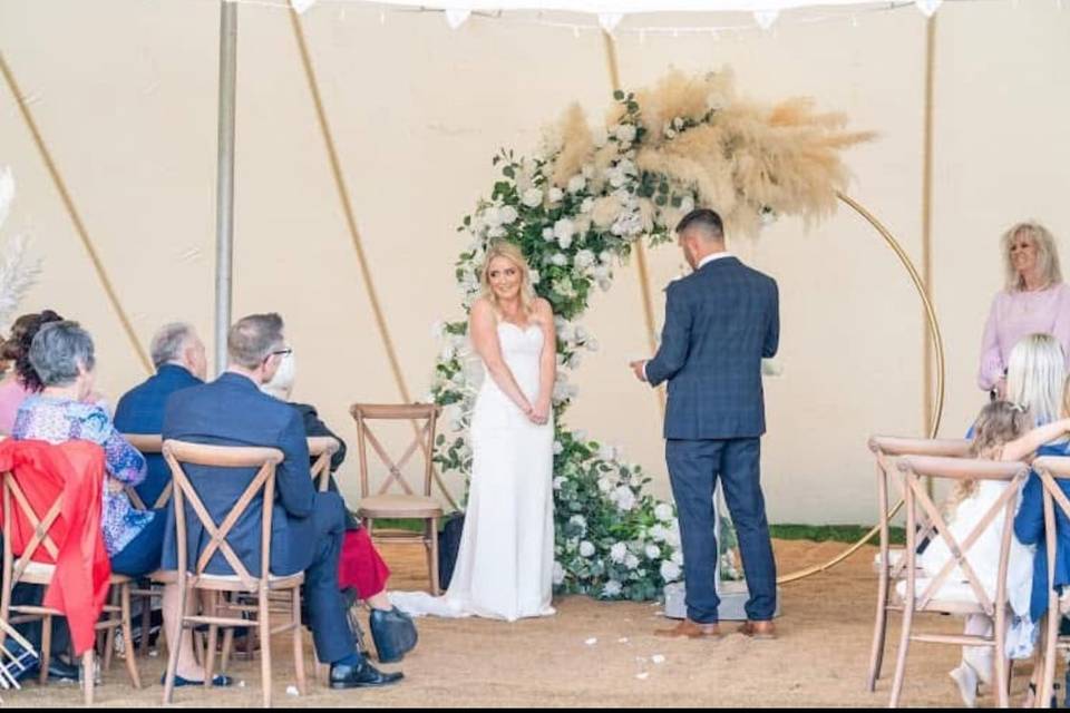 Tipi's at Bertie's Barn