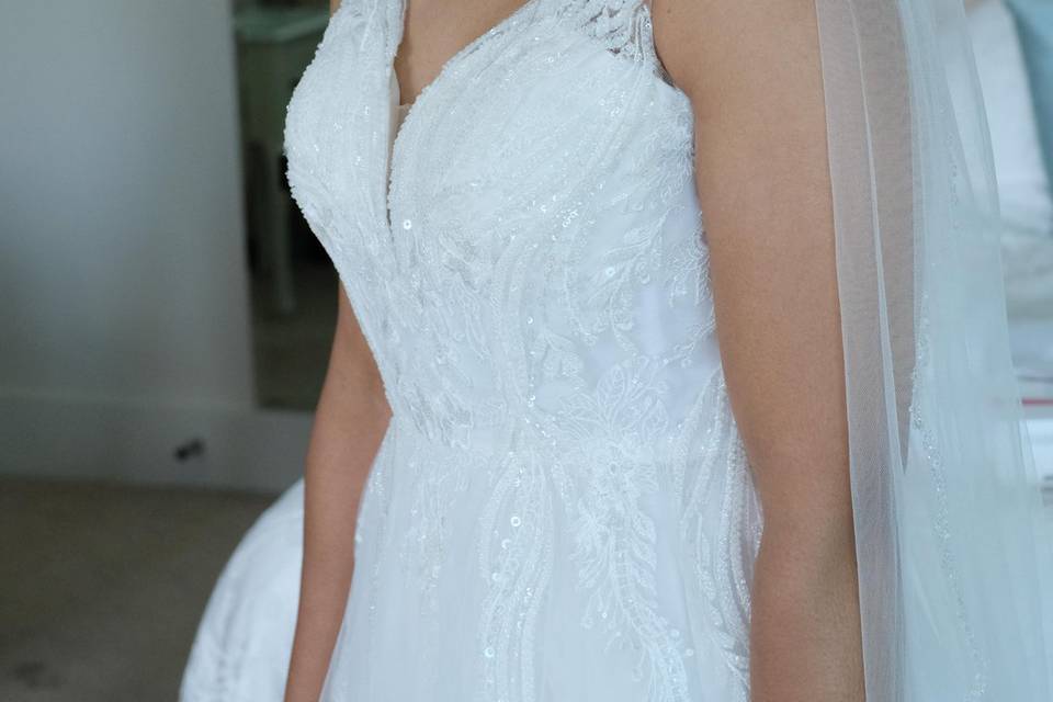 Barely there Bridal makeup