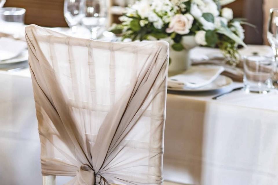 Chair hire & dressings