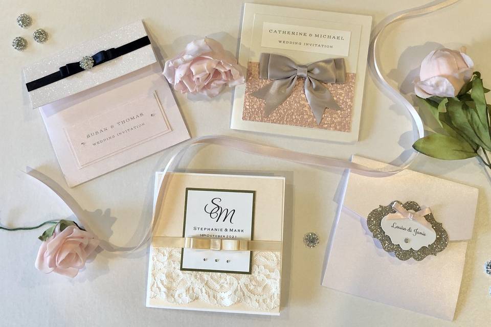 Wedding invitation suite