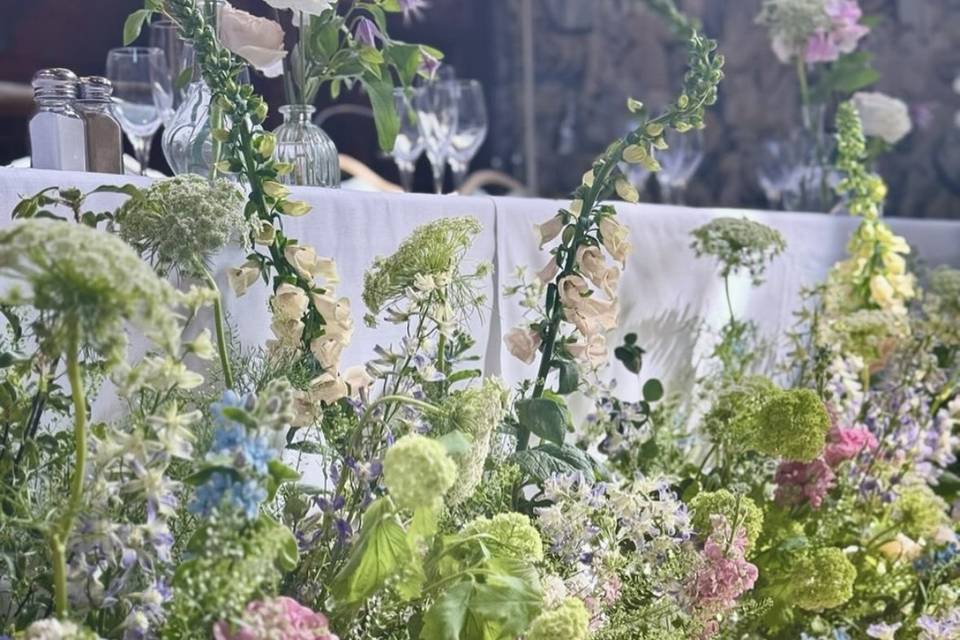 Table Meadow Flowers