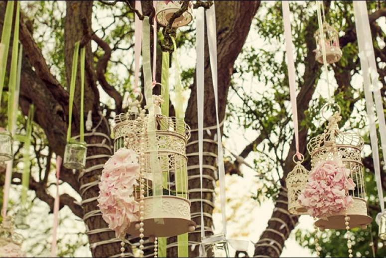 Tree scented lanterns