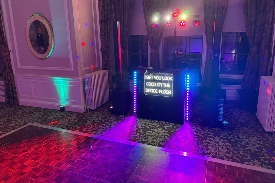 Small Wedding Disco