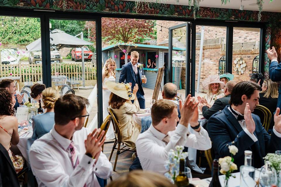 Our Bride and Groom