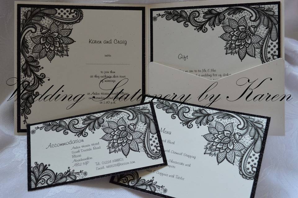 Wedding Stationery by Karen