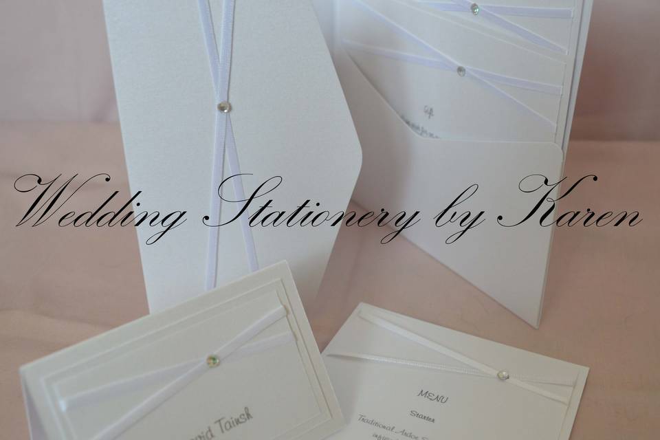 Wedding Stationery by Karen