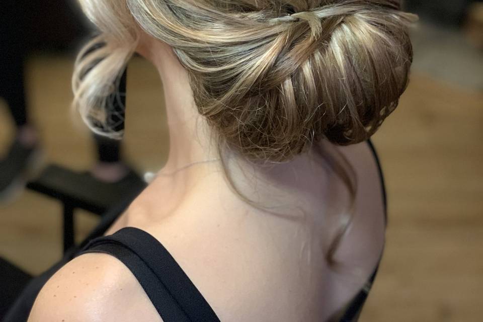 Elegant updo