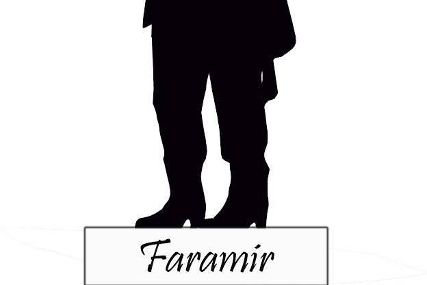 Table silhouette Faramir