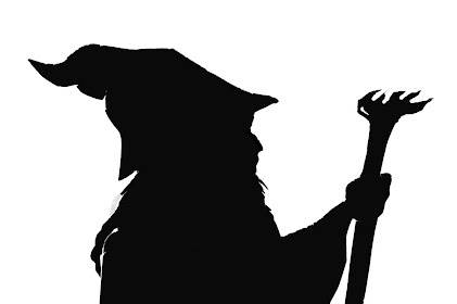 Table silhouette Gandalf