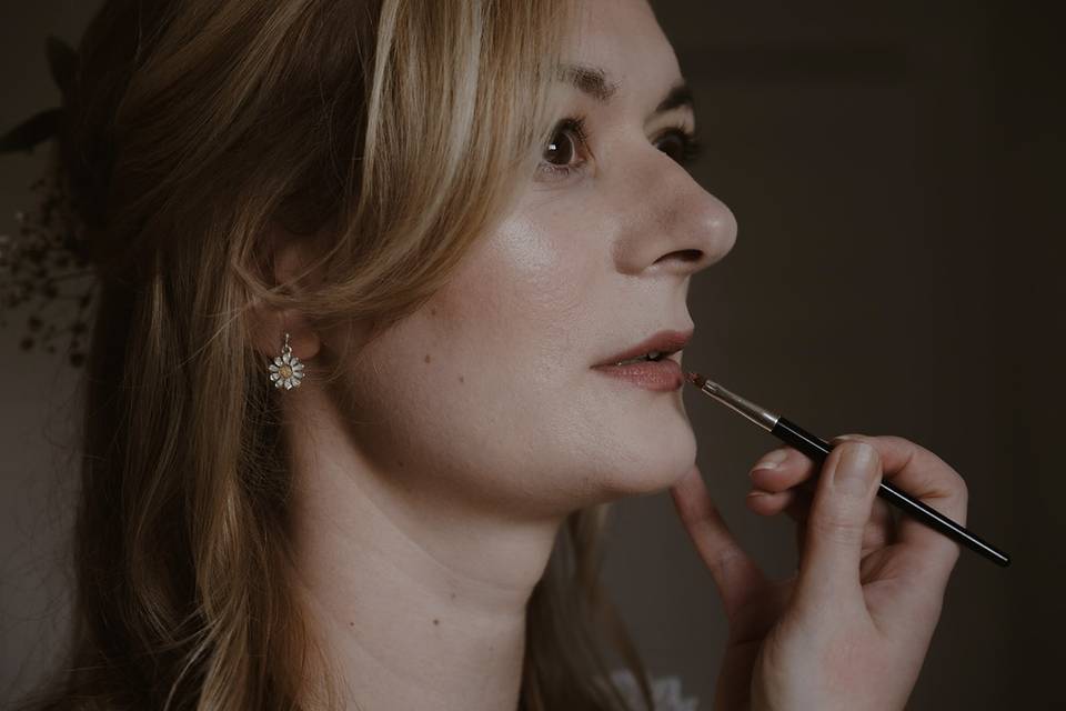 Bridal close up
