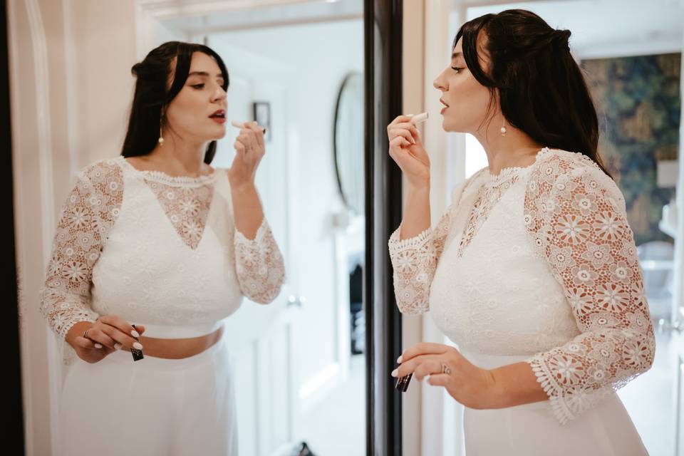 Finishing touches