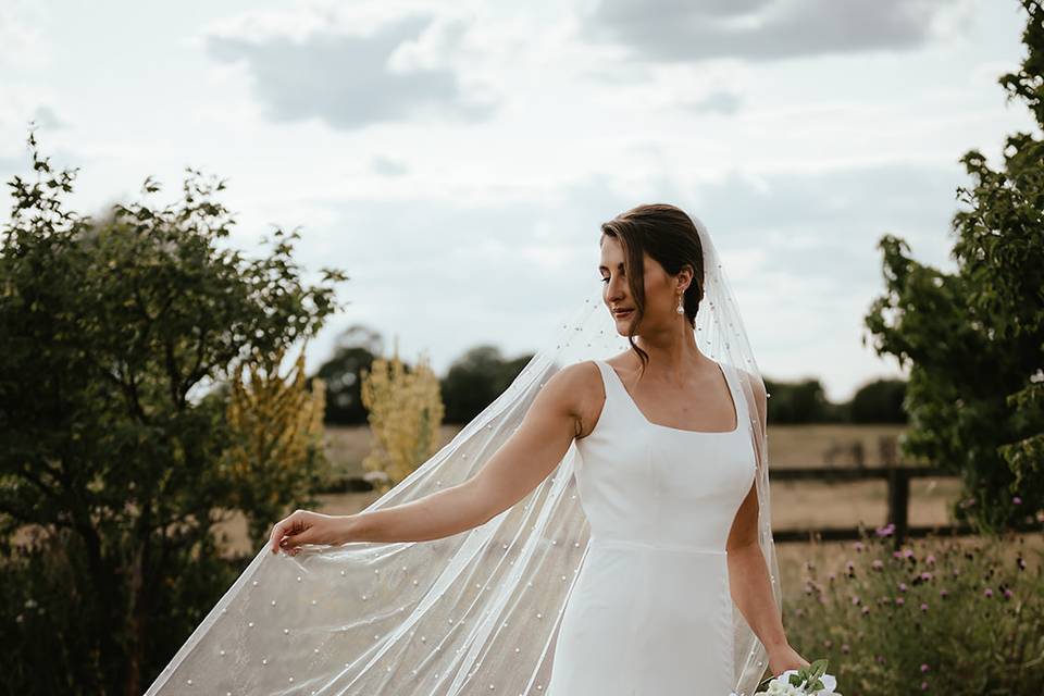 Stunning veils