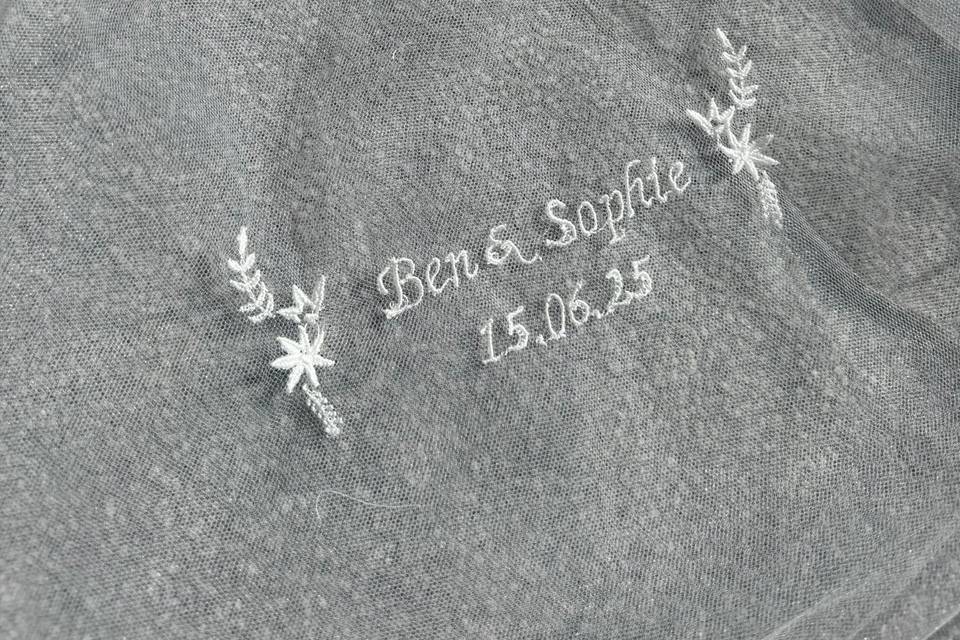 Machine embroidery
