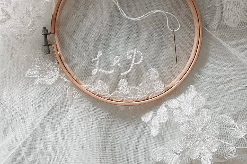 Personalised hand embroidery