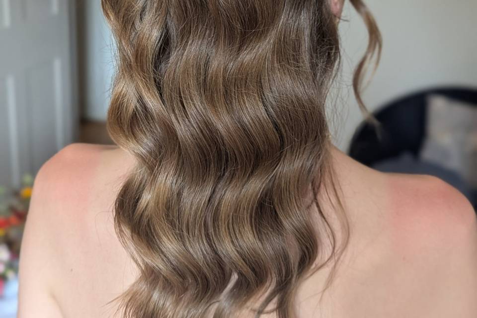 Bridal hair