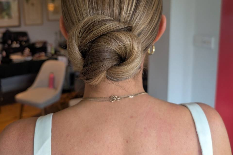 Bridal hair