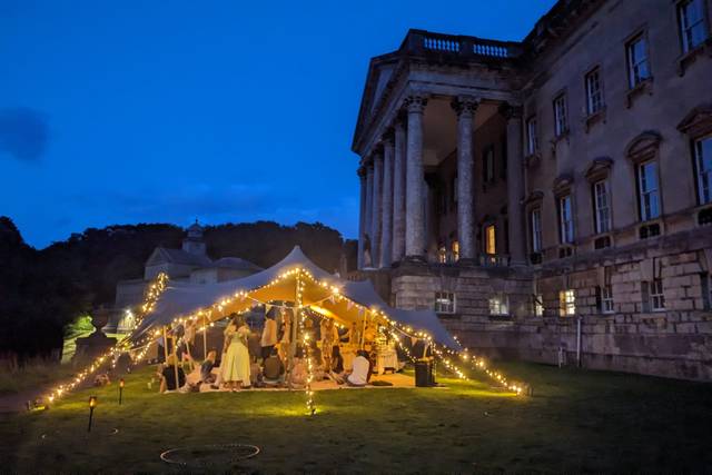 Tents at night !