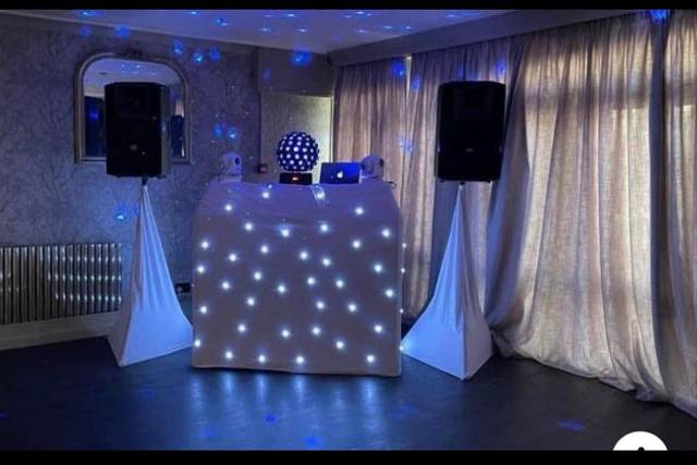 White set up