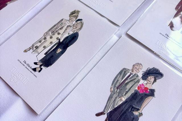 Live guest illustration