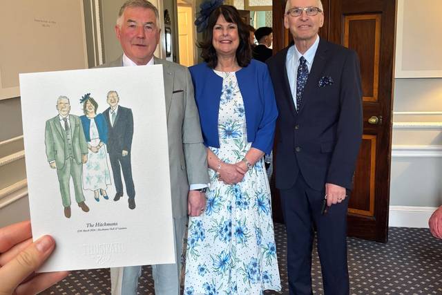 Live guest illustration