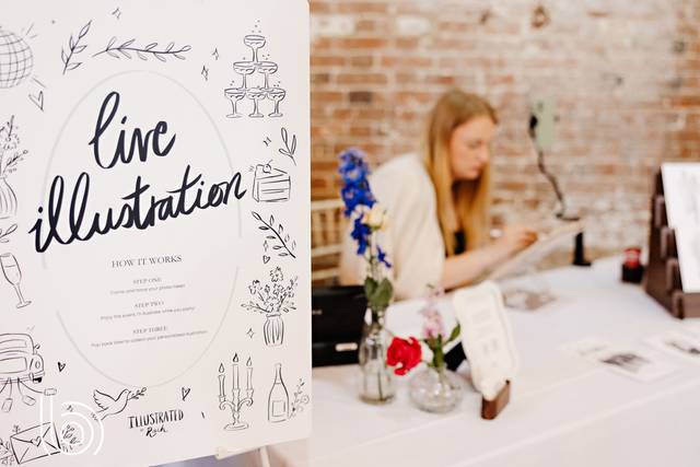 Live guest illustration