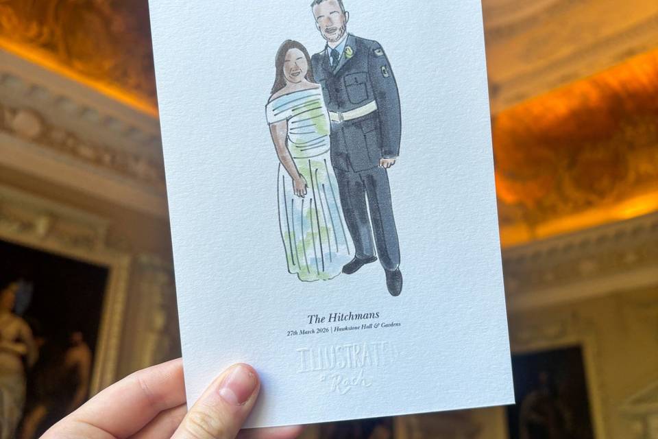 Live guest illustration
