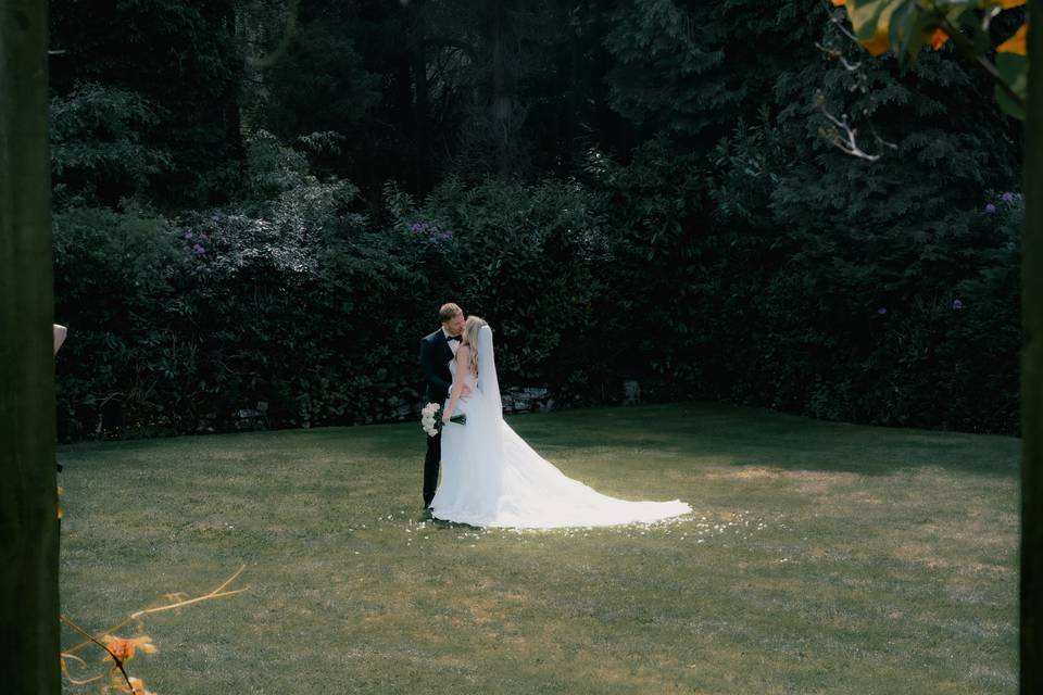 Candid couple shot