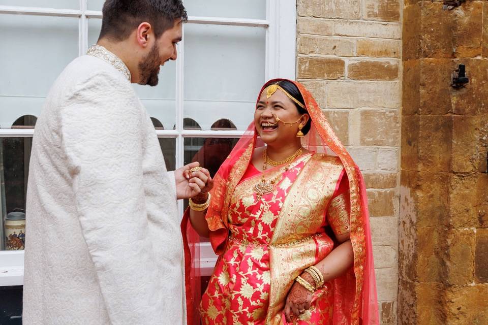 Traditional Asian wedding