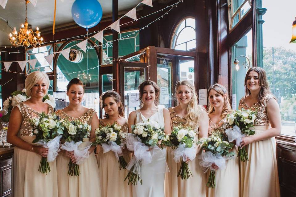 Brides and Bridesmaids