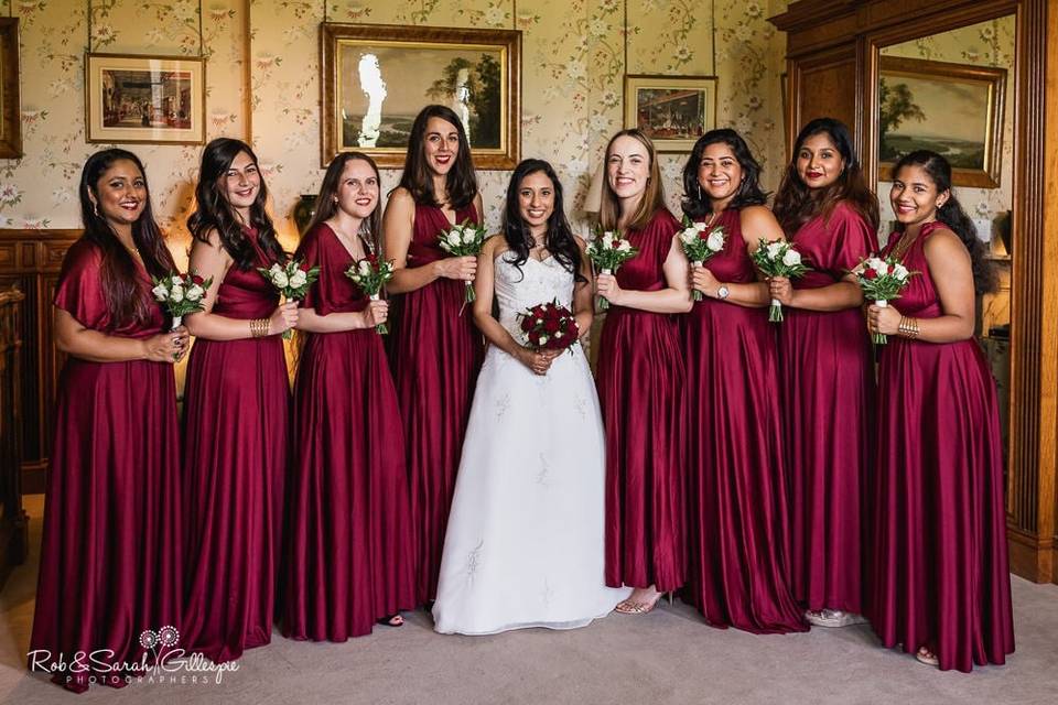 Large Bridal group