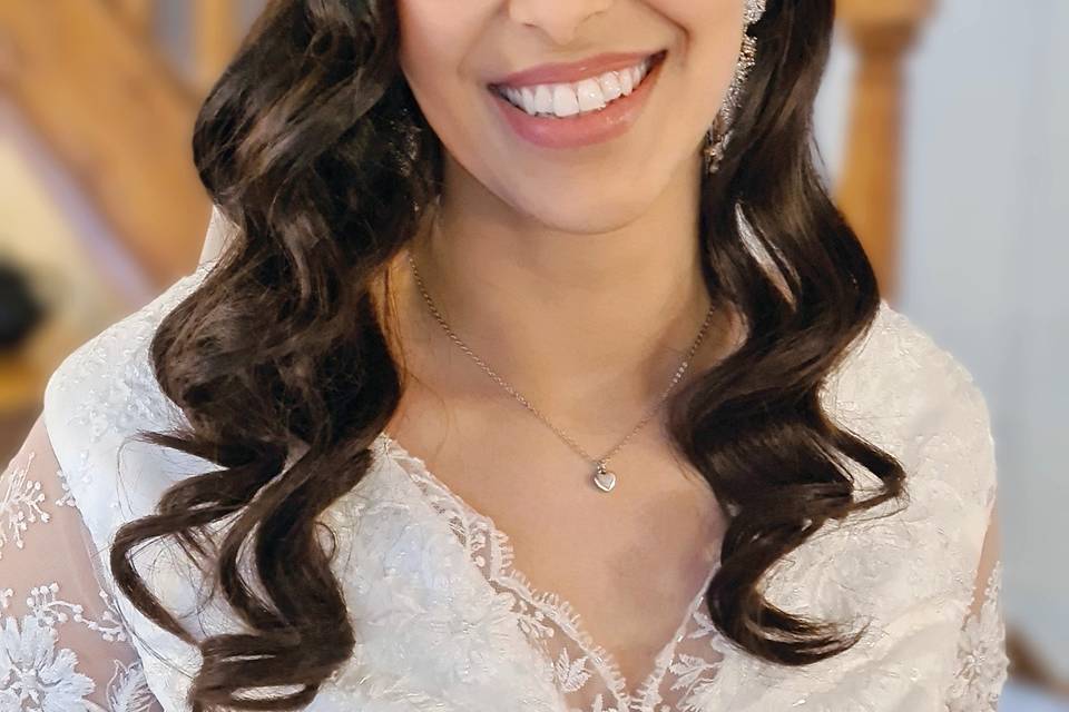 Oaks Farm Barn Bride