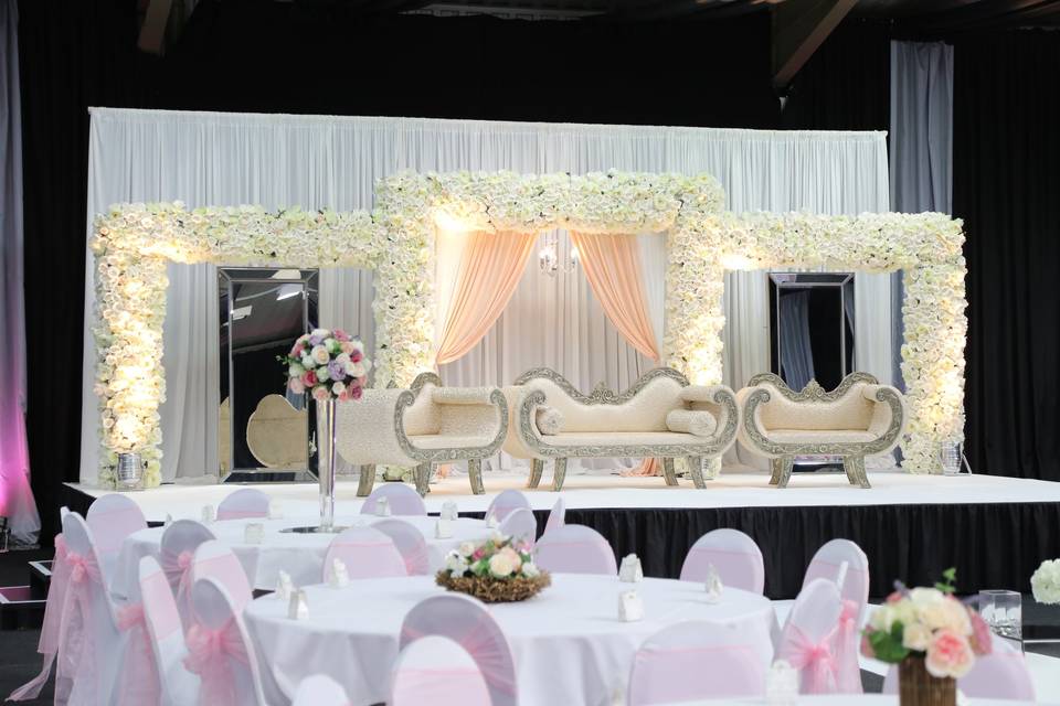 Elegant Stage Decor