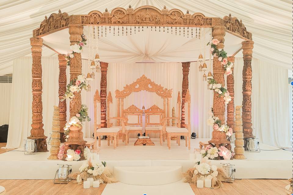 Hand Carved Mandap