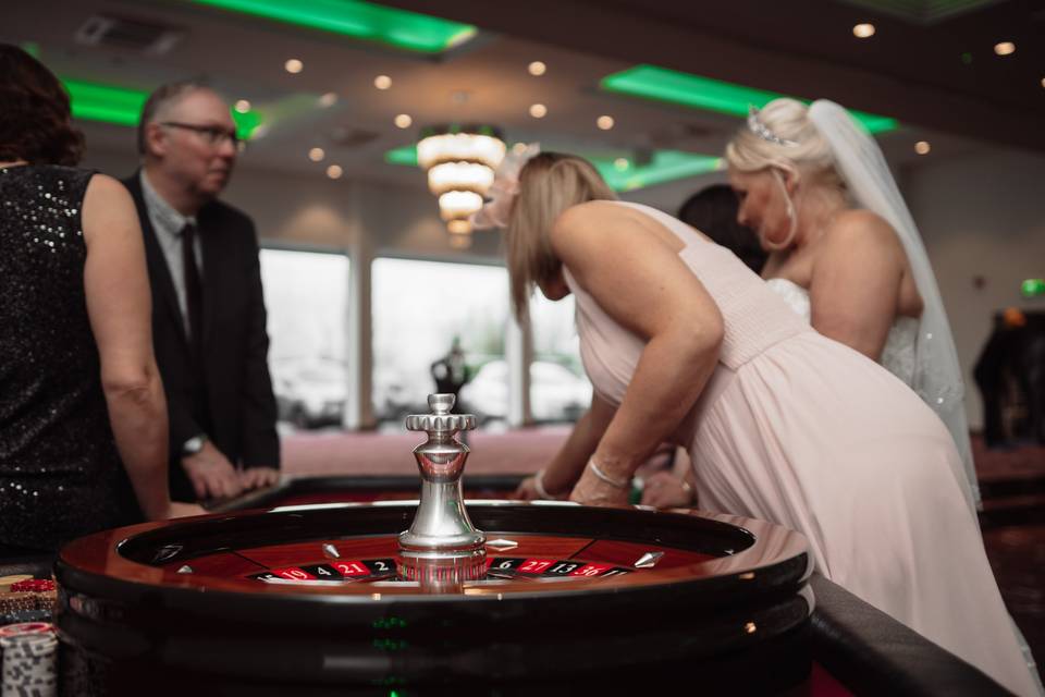 Main hall casino wedding