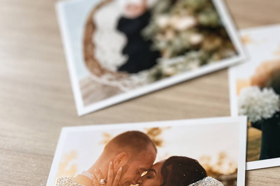 Glitter Polaroid Prints