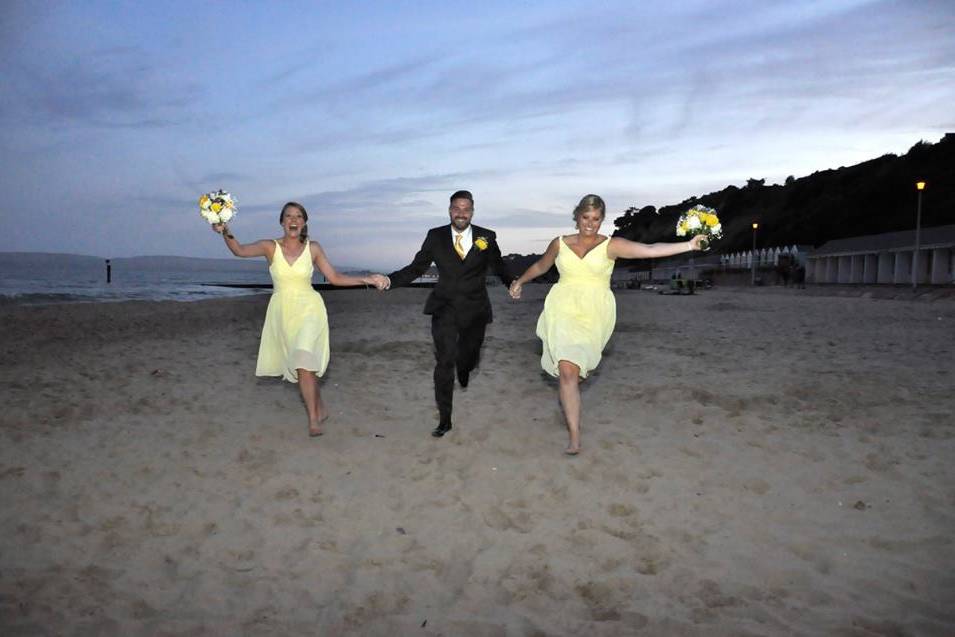 Beach Wedding Snap