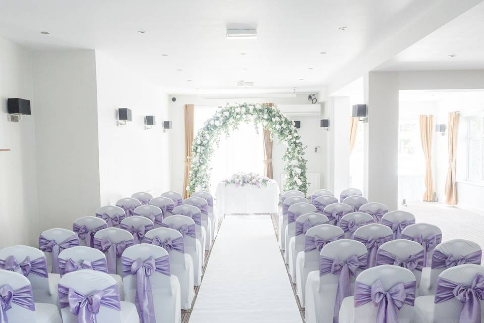 Ceremony in the Britannic Suite