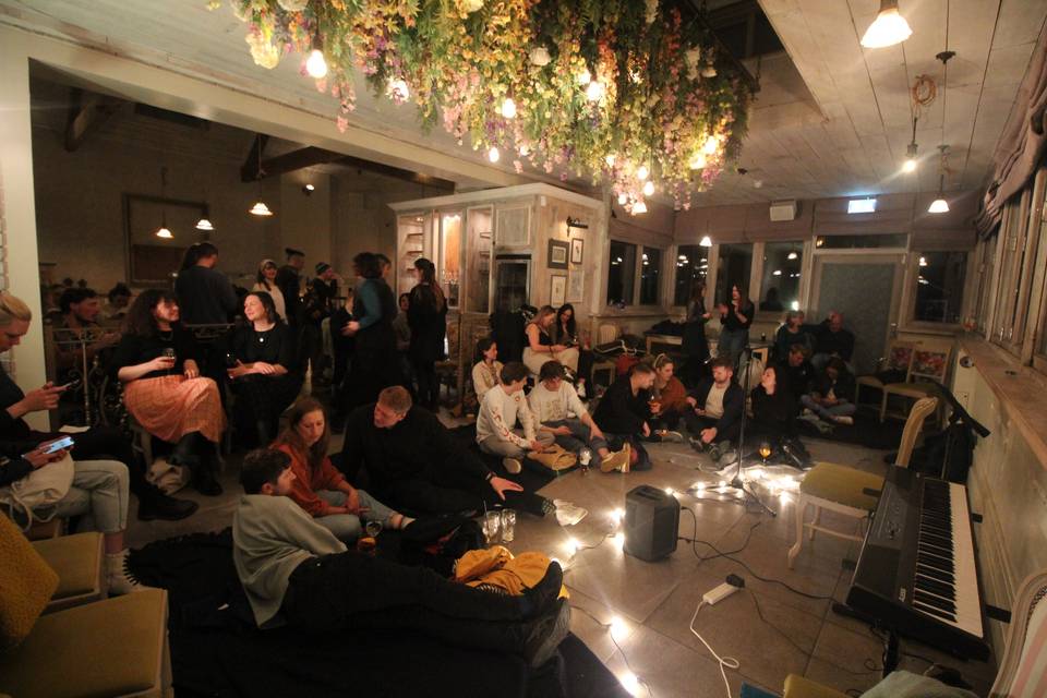 Main area during Sofar Sounds