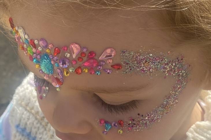 Kids glitter