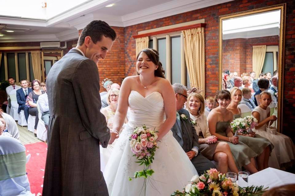 Bride & Groom in Fulford