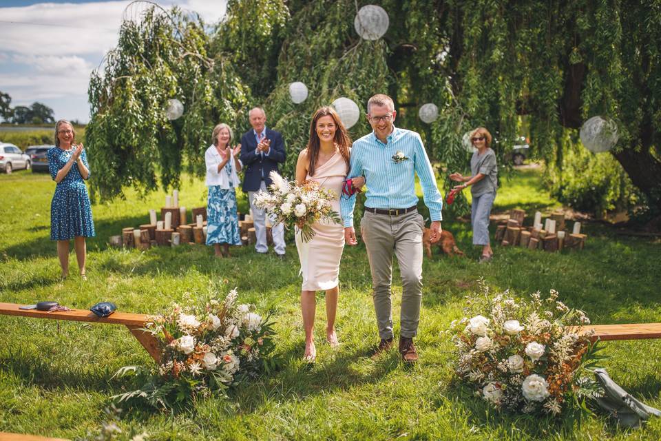 Outdoor Wedding Ceremony